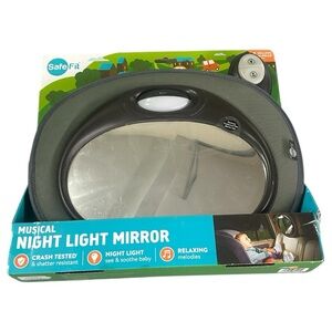 SafeFit New Musical Night Light Baby Car Mirror